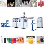 High Speed Milk Tea Cup Thermoforming Machine with PLC Control System for sale