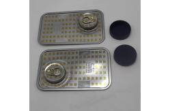 China 126mm Engine Oil Canning Lids Tinplate Easy Opne Lids Square Shape supplier