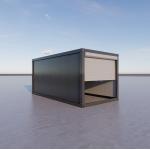 Prefab Container House Log Cabin With Home Stay Hotel Flat Pack Container Houses for sale