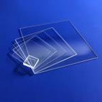 Optical UV Quartz Glass Discs Clear Colour 0.1-30mm Thickness for sale