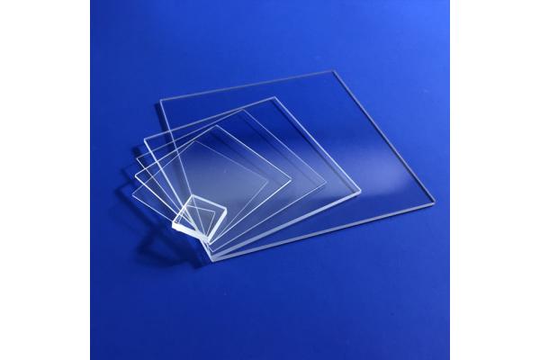 Quartz Glass Plate Optical UV Clear Colour 0.1-30mm Thickness