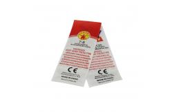 China Silk Screen Printing Labels For Clothes Smooth Sleepwear Care supplier