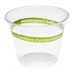 Bulk Clear Biodegradable PLA Cups For Espresso Coffee Customized for sale