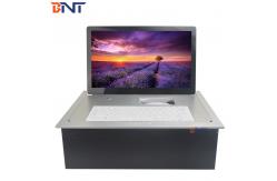 China aluminum alloy material supply keyboard electric flip up monitor BF7-15.6A supplier