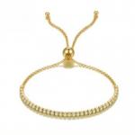 Tennis Sterling Silver Slider Bracelets for sale
