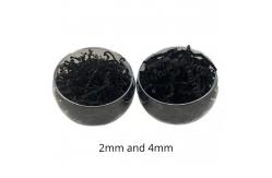 China Big Pack Parcel 3mm Iridescent Black Shredded Paper For Box Filling supplier