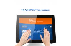 China FCC CE RoHS Windows 10 Pos Terminal 10 Point Capacitive Touch supplier