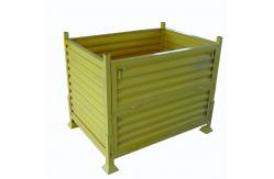 China Factory / Warehouse Stacking Rack Collapsible Steel Storage Containers OEM ODM supplier