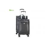 Carbon Material Travel Trolley Checked Luggage Bag With Link-to-Go System for sale