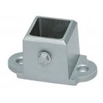 Aluminum Floor Fence Post Sockets For Security Mesh Partitions Abrasion Resistance for sale