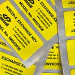 Custom Printing 3M Vinyl Label Sticker Synthetic Paper Die Cut Vinyl Sticker for sale