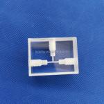 Professional Custom High Light Transmission Side Thread Quartz Glass Sheet for sale