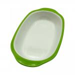 Wholesale Variety Size White Melamine Dinner Deep Plates Nordic Plate With Handle for sale