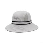58cm Fisherman Bucket Hat Outdoor Big Brim Cotton Mesh Fabric for sale