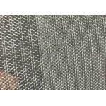 Precrimped Type Hard Mesh Decorative Metal Mesh For Building Facade Cladding for sale