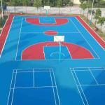 UV Resistant PU Sports Flooring Cushioning Eco Friendly for sale