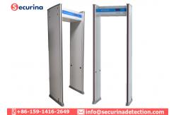 China 64 kgs Gross Weight Security Gate Metal Detector Anti Interference Magetometers supplier