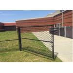 PVC Plastic Coated Chain Link Fencing 60*60mm Mesh For Garden for sale