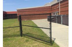 China PVC Plastic Coated Chain Link Fencing 60*60mm Mesh For Garden supplier