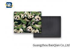 China Lovely Panda Photo Lenticular Magnet Souvenir Customized Size SGS Certificated supplier
