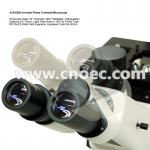 Trinocular LWD Objective Bright Field Inverted Phase Contrast Microscope 3W LED A19.0205