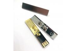 China CMYK Logo Print Within 2 Hours Shockproof Metal USB for Shockproof supplier