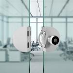 wholesale price single side glass door lock for tempered glass for sale