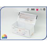 1200gsm Grey Cardboard Foldable Gift Box With Custom Spot UV Logo for sale