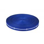 Funky Blue Elastic Diary Band Strap , 3 - 110mm Width Custom Cloth Elastic Bands