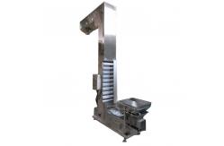 China VFD Control Z Bucket Elevator With Storage Hopper supplier
