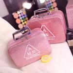 Fashion Large Capacity Women PU Leather Makeup Case for sale
