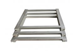 China Wholesale Aluminum Silk Screen Printing Frames With 165T Polyester Wire Mesh supplier