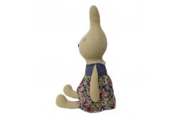 China Breathable Bunny Stuffed Plush Toys Floral Skirt Rabbit Soft Toy supplier
