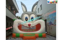 China Inflatable Rabbit Commercial Bouncy Castles With CE / EN14960 supplier