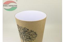 China Air-proof Gift Packaging Paper Tube Containers With Movable Metal Lid supplier