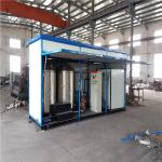 Two Soap Tanks Emulsion Mixer Machine , Conduction Oil Heating Asphalt Batch Mix Plant for sale
