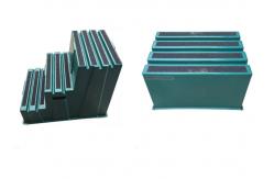China One Step Plastic Step Stool Rectangle Shape With Abrasive Foot Tape supplier