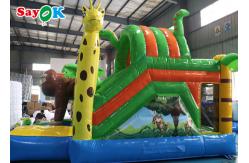 China 0.5mm PVC Inflatable Bounce Slide Jumping House Fire Retardant supplier