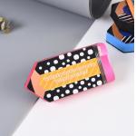 Pencil Shape Eva Magnetic Mini Whiteboard Erasers Felt Foam