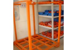 China Q235B Steel Stacking Rack Customized Heavy Truck Foldable Storage Racks supplier
