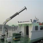 Yacht Deck Pedestal 0.35t 3.5m Telescopic Boom Crane for sale