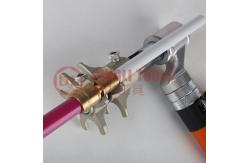 China Hydraulic Water Pipe Fitting Tools , Manual Plumbing Press Tool With Bending Handle supplier
