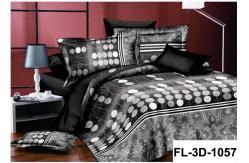 China 3D Disperse Printed Bedsheet Polyester Sheet Set supplier