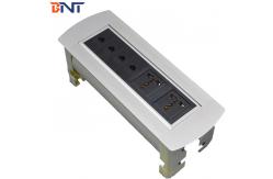 China UK Standard Conference Table Outlet , Rotatable Tabletop Interconnect Box supplier