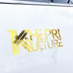 Custom Printing 70 Microns Heat Transfer Sticker , Heat Press Stickers for sale
