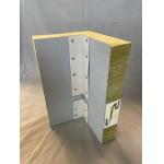 100mm 125mm 150mm Corner Fiberglass Sandwich Panel Aluminum Foam For Building for sale