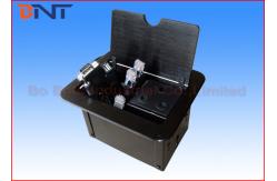 China Universal Standard Manual Flip Up Power Outlet With VGA / USB / RJ45 supplier