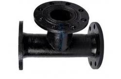 China PN10 Ductile Iron Dacromet Saddle Tee Clamp Sch160 Thickness supplier