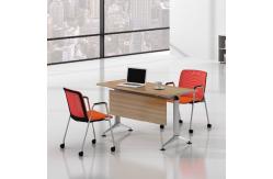 China 55 Inch Training Room Table Stackable Movable Training Table 25mm Thickness supplier