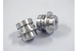 China CNC Small Metal Machined Parts Aluminum Turning Components Silver Customized Size supplier